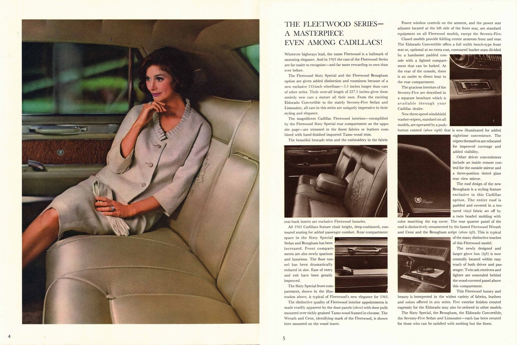 1965 Cadillac Prestige Brochure Page 13